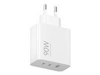 Xiaomi Adapter 90Watt 1xUSB-A 2.0 2xUSB-C