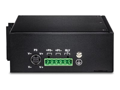 TRENDnet 16-Port Industrial Gigabit PoE+ DIN-Rail Switch - TI-PG160