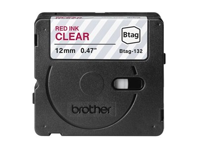 BROTHER BTAG132 Ribbon 12MM Red