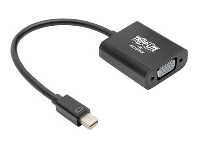 Tripp Lite Keyspan Mini DisplayPort to VGA Adapter Active 1080p Black mDP to VGA