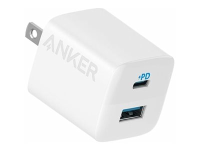 ANKER 323 CHARGER 2 PORT 33W1USB-A AND 1 USB-C WHITE