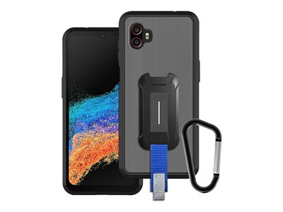 Armor-X Back cover for cell phone rugged mountable, shockproof, with carabiner 