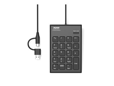 PORT DESIGNS Numeric Keypad Wired Type C