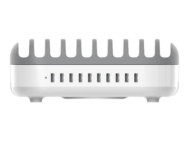 Compulocks 10 Ports USB Charging Dock Station With UK Plug dobíjecí stanice - USB - 120 Watt – foto 3
