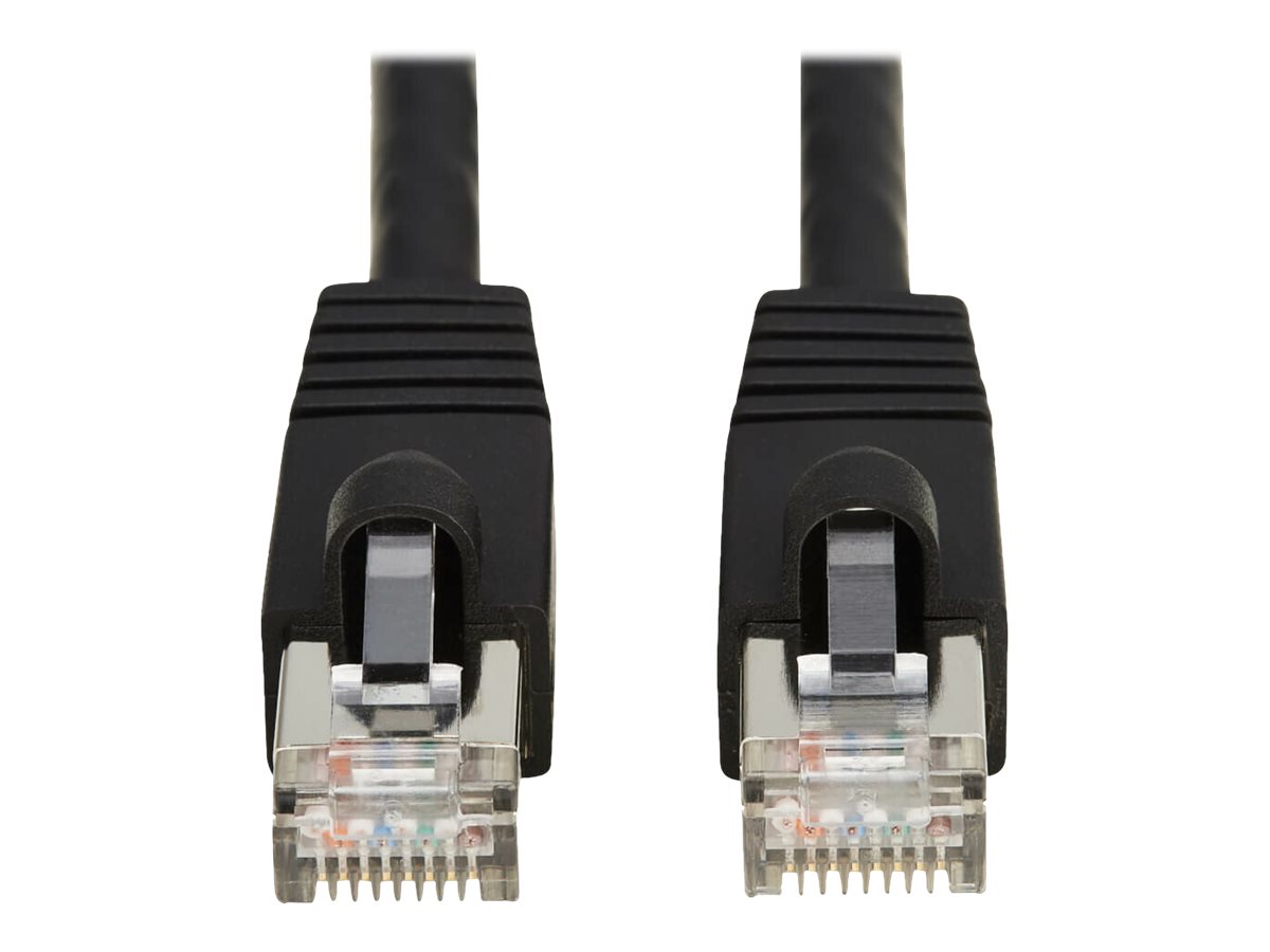 Eaton Tripp Lite Series Cat8 40G Snagless SSTP Ethernet Cable (RJ45 M/M), PoE, Black, 6 ft. (1.8 m)