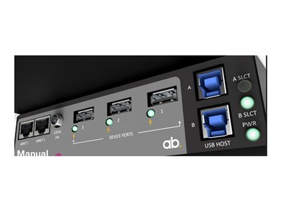 Kramer - Switch - 2 x RJ-45 + 5 x USB