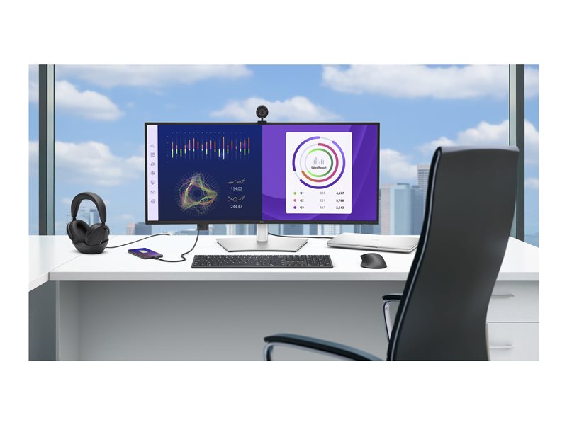 Dell Pro 34 Plus USB-C Hub Monitor P3425WE - cran LED - incurv - 34.1"