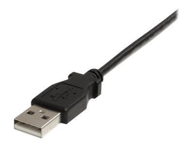 StarTech.com 6 ft. (1.8 m) Right Angle USB to Mini USB Cable - USB 2.0 A to Right Angle Mini B - Black - Mini USB Cable (USB2HABM6RA)