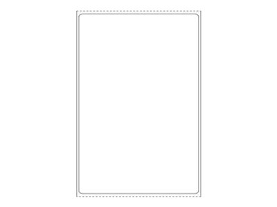 PDC Healthcare Paper permanent adhesive white 