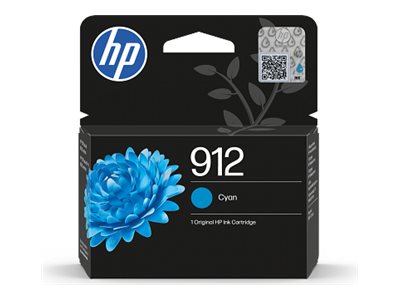 HP 912 Cyan Original Ink Cartridge 3YL77AE#LS1