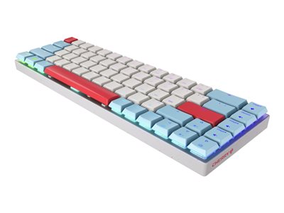 MX LP 2.1 - keyboard - compact - QWERTY - UK - whi