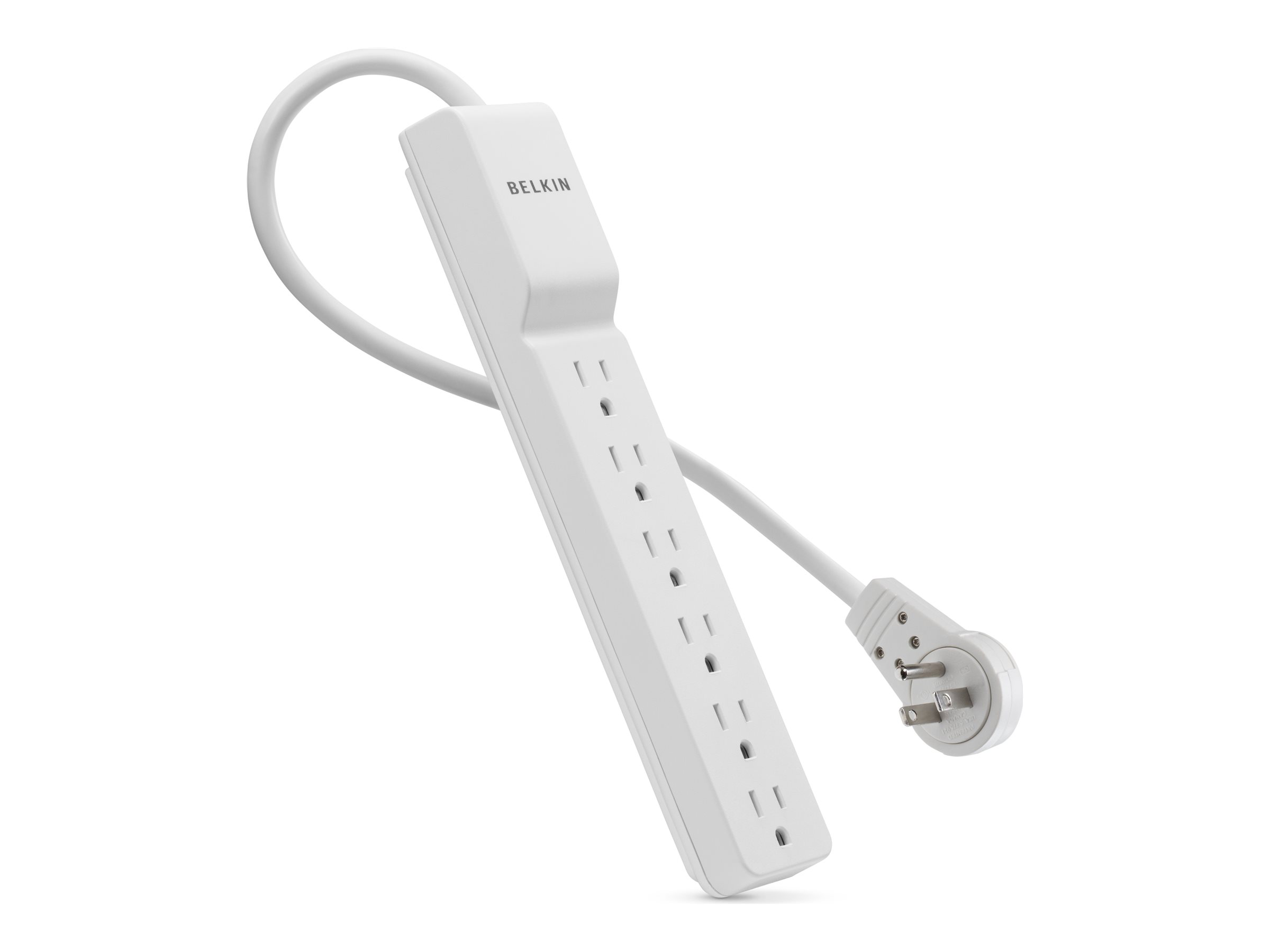 6OUT SURGE PROTECTOR 8FT CORDROTATING PLUG HOME/OFFICE