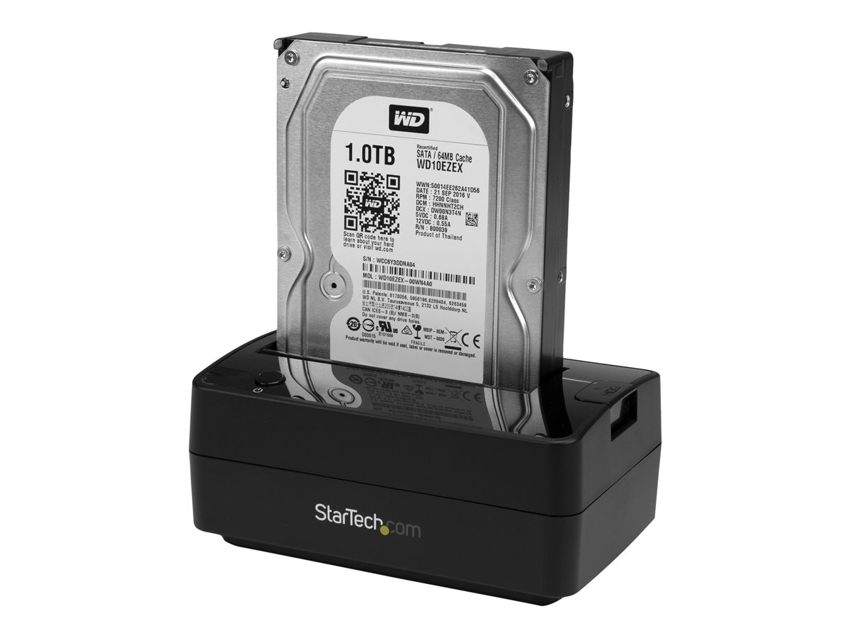 StarTech.com USB 3.1/eSATA Drive Docking Station for 2.5"/3.5" SATA Drives - External USB 3.1 (10Gbps) Hard Drive Dock w/ UASP (SDOCKU313E) - dokovací stanice HDD - SATA 6Gb/s - eSATA, USB 3.1 (Gen 2) – foto 5