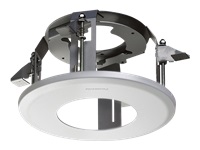 Panasonic i-PRO WV-QEM500-W - Camera base bracket - ceiling mountable - white - for i-Pro WV-S25500, S25700; Bosch IIR-50850, 50940, NIR-50850; AEGIS UFLED20, UFLED60