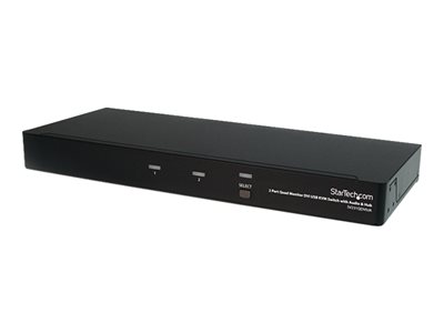 StarTech.com Switch KVM USB 4 Ecrans DVI pour 2 Ordinateurs avec