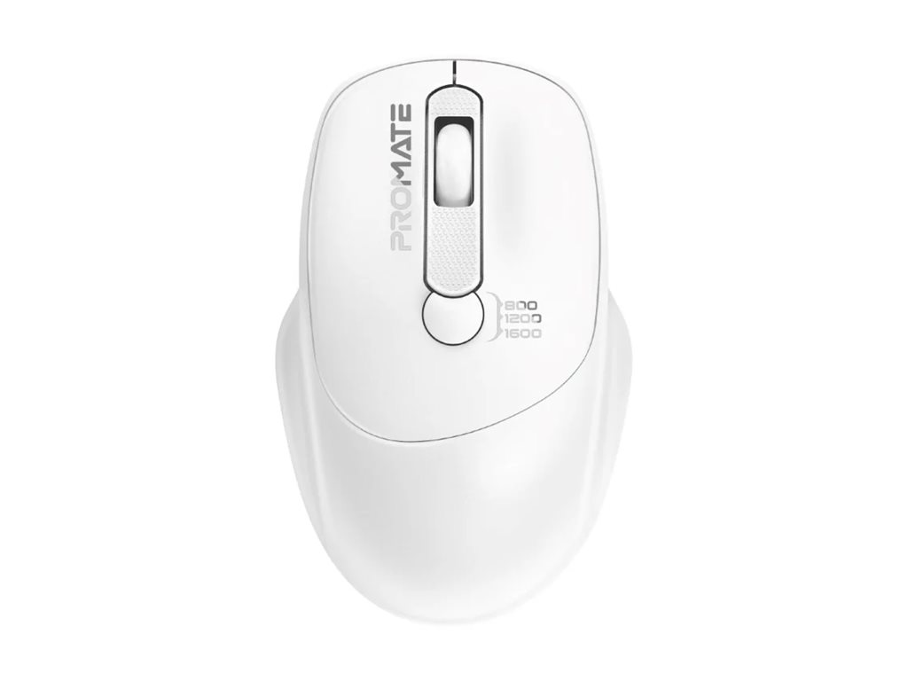 Promate EZgrip UniGlide mouse 2.4 GHz Package view Left-angle 77800