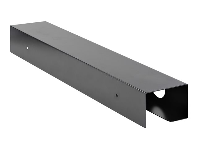 Plateau De Rangement Câbles Sous Bureau 36" - Organisateur En Tissu Oxford - Fixation Serre-joint Ou Vis - Noir