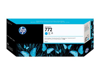 HP 772 Tinte 300ml cyan DesignJet