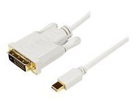 StarTech.com 3 ft Mini DisplayPort to DVI Adapter Cable - Mini DP to DVI Video Converter - MDP to DVI Cable for Mac / PC 1920