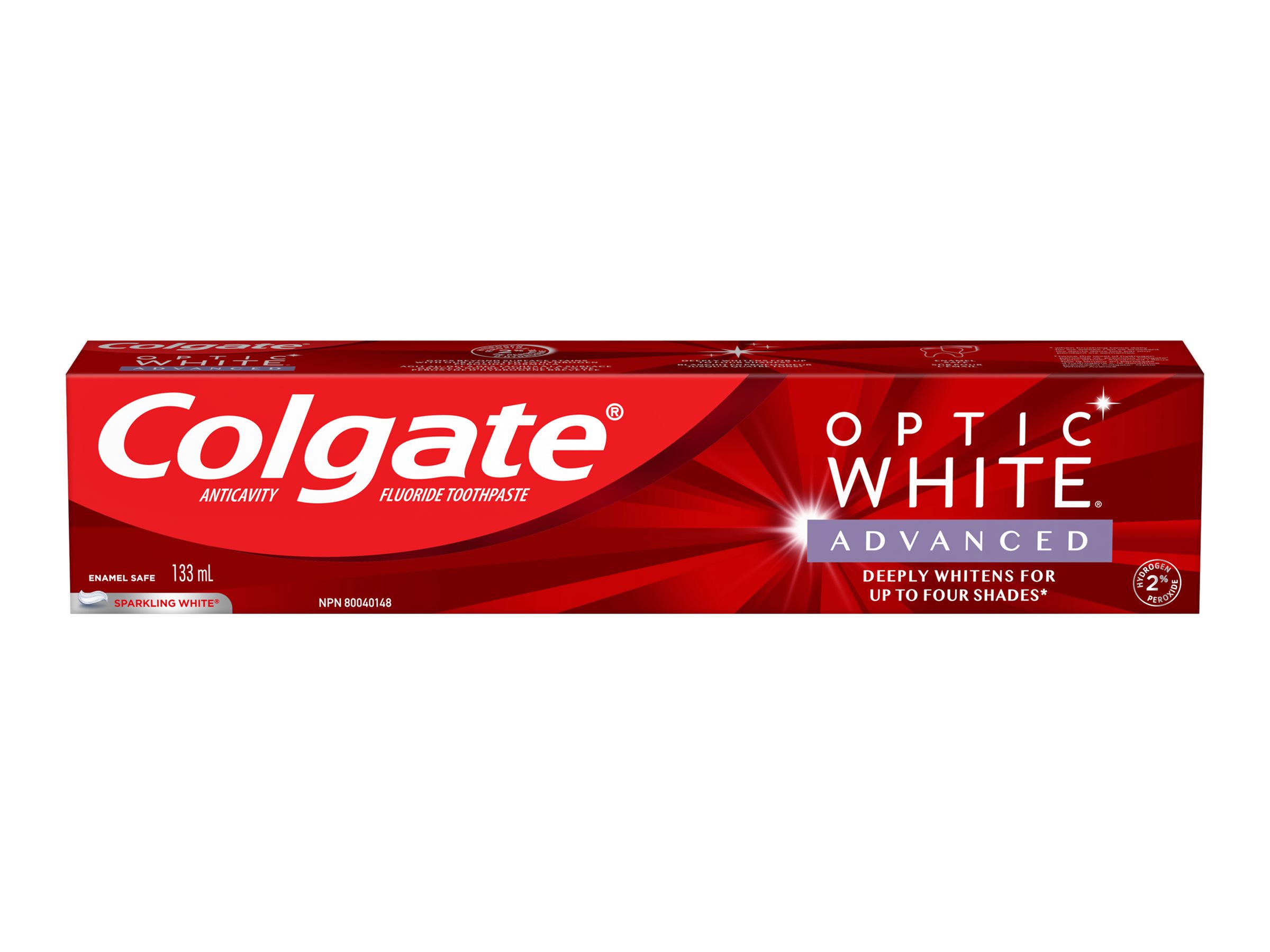 Colgate Optic White Advanced Toothpaste - Sparkling White