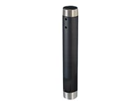 Chief 12" Fixed Column - Black mounting component - for projector - black - TAA Compliant