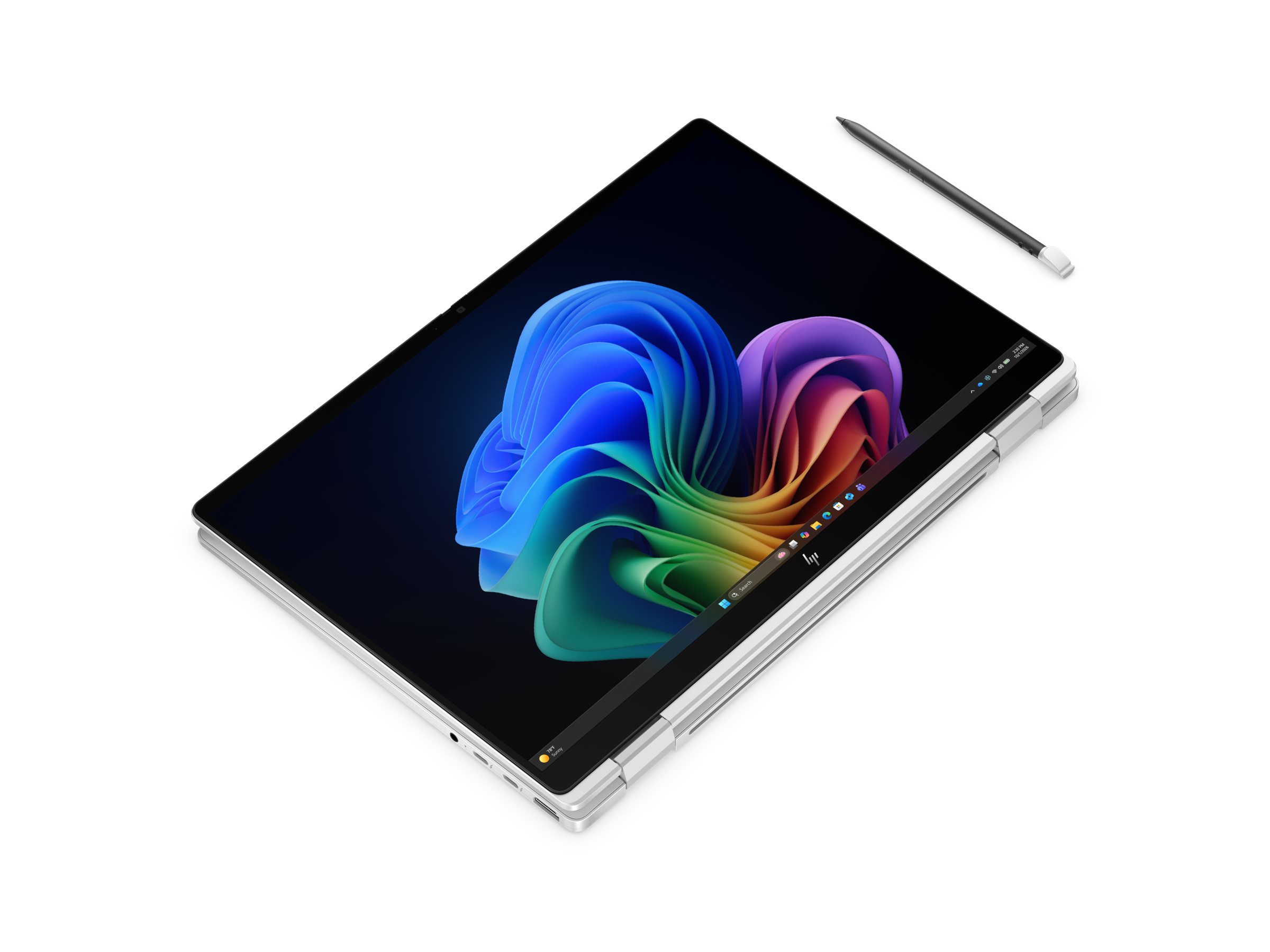 HP EliteBook X Flip G2i Notebook Next Gen AI Copilot+ PC 14 Intel Core Ultra 5 335 vPro Product shot Left-angle 79901