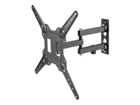 Manhattan - Kit de montage (support mural, bras articulé) - pour Téléviseur LCD/Téléviseur LCD incurvé - mouvement complet 