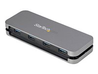 StarTech.com 4 Port USB C Hub - 4x USB-A - 5Gbps USB 3.0 Type-C Hub (USB 3.2/3.1  Gen 1) - Bus Powered - 11 Long Cable w/ Cable Management