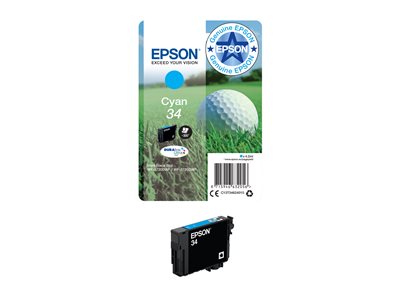 EPSON 2LB Singlepack Cyan 34 Ink