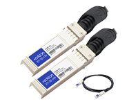 AddOn 7m HP Compatible SFP+ DAC - direct attach cable - 7 m