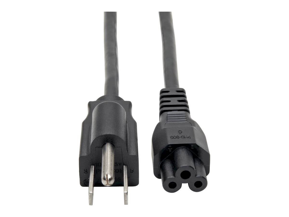 Tripp Lite 10ft Laptop / Notebook Power Cord Cable 5-15P to C5 10A 18AWG 10'