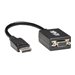 Eaton Tripp Lite Series Displayport to VGA Adapter Converter Active M/F 6in DP to VGA 50 Pack