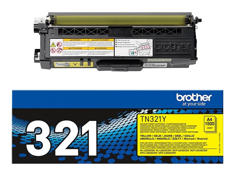BROTHER TN321BY Toner yellow 1500 pages