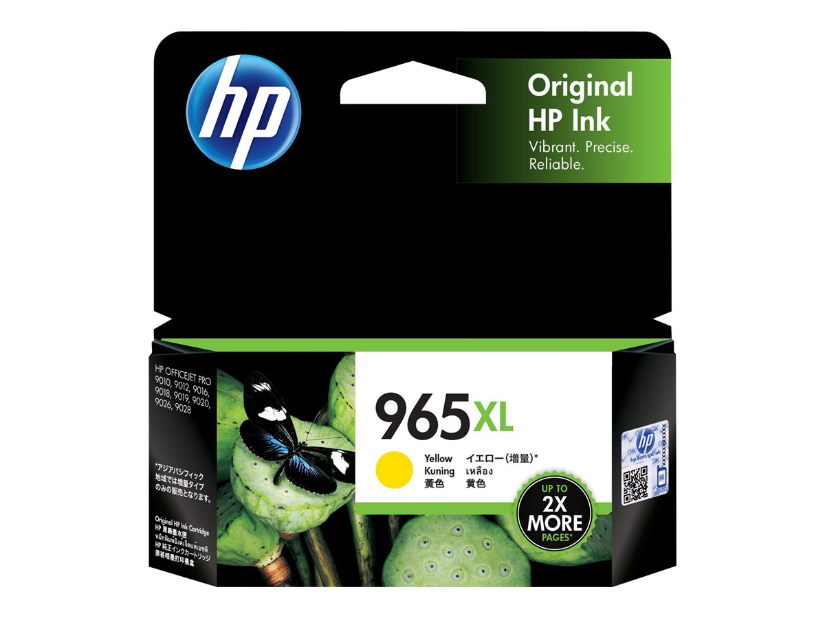 HP 965XL High Yield yellow original ink Usage / lifestyle Multi-angle 72520