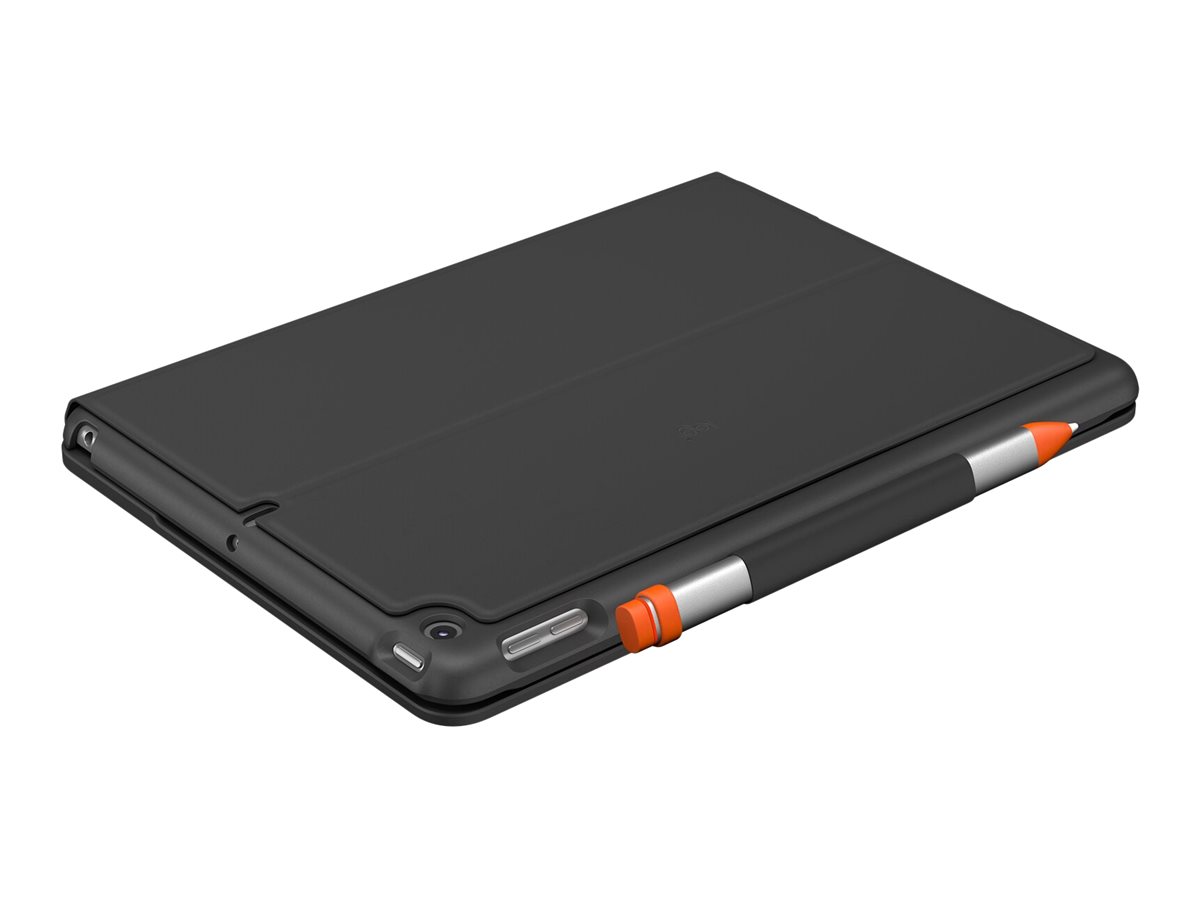 Logitech Slim Folio - klávesnice a pouzdro - QWERTY - italská - oxfordská šedá Vstupní zařízení – foto 4