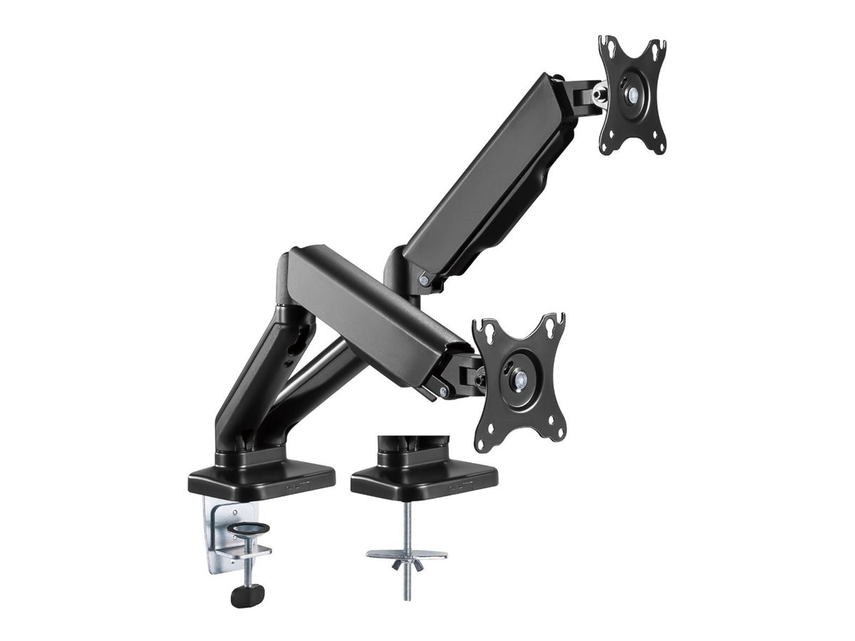 mbeat Activiva ErgoLife mounting kit Gas Spring for 2 LCD displays / curved LCD Product shot Left-angle 79750