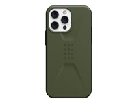 UAG Rugged Case for iPhone 14 Pro Max [6.7-in] - Civilian Olive Beskyttelsescover Olivengrøn Apple iPhone 14 Pro Max