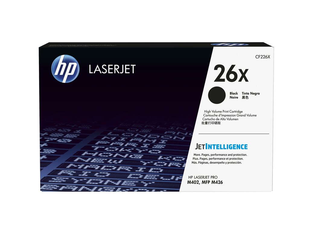 HP 26X Original cartouche toner noir HY