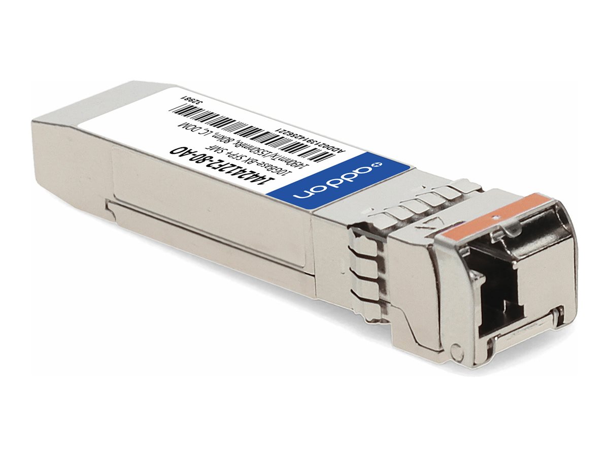 AddOn - SFP+ transceiver module (equivalent to: ADTRAN 1442412F2-80)
