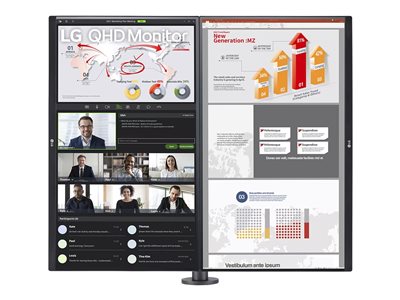 LG Ergo Dual 27BP88QD-BS