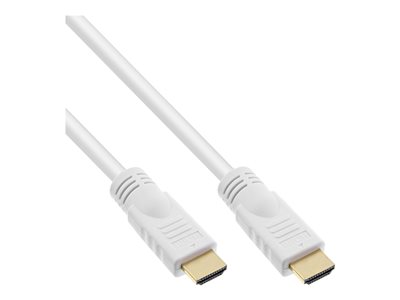 INLINE HDMI HighSpeed Kabel PREM 10m wei