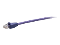 C2G 25ft Cat6 Snagless Unshielded Ethernet Cable - TAA Compliant F-Series - Purple