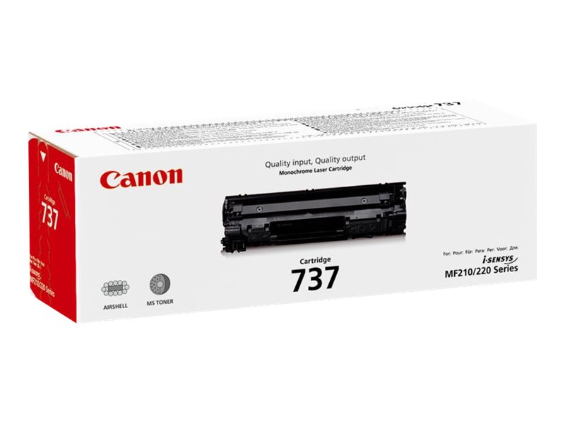 Canon 737 - noir - original - cartouche de toner