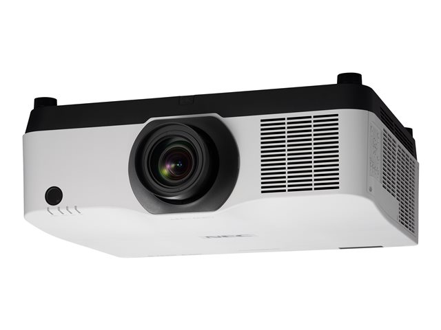 Image of NEC PA1004UL - 3LCD projector - no lens - 3D - LAN - white