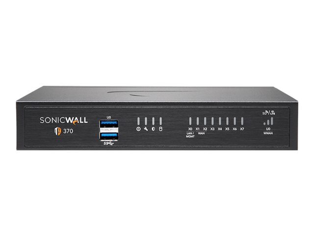 Image of SonicWall TZ370 - Advanced Edition - security appliance