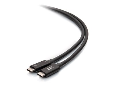 C2G 2.5ft Thunderbolt 4 USB C Cable