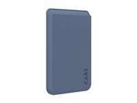 PanzerGlass CARE by Fashionable Card Holder Blue iPhone Beskyttelsescover Transparent