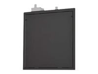 Chief Large In-Wall Storage Box with Flange and Cover - Black - Storage box - for flat panel / AV equipment - black - in-wall mounted - for Fusion MTM3029, MTM3241; Large FUSION Portrait Tilt Wall Mount LTMPU; Thinstall TS525