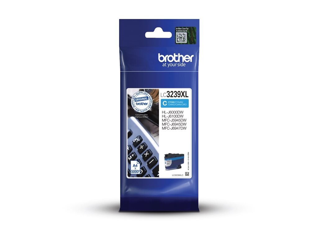 Brother Lc3239xlc Cyan Original Ink Cartridge