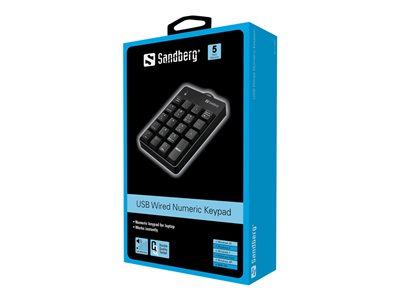SANDBERG USB Wired Numeric Keypad - 630-07